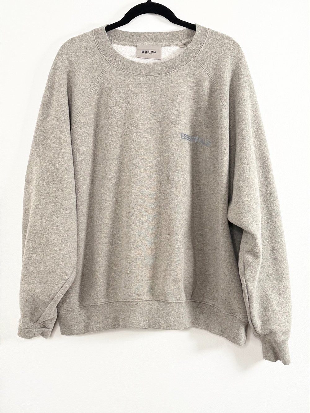 Fear of God Essentials Mens XL Crewneck Sweatshirt Cotton Blend